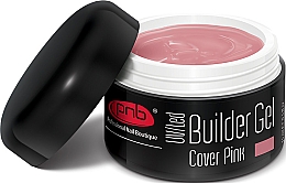 Żel budujący, różowy - PNB UV/LED Builder Gel Cover Pink — Zdjęcie N4