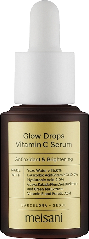 Serum do twarzy z witaminą C - Meisani Glow Drops Vitamin C Serum — Zdjęcie N1