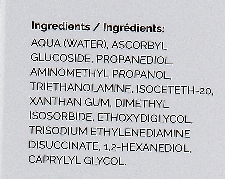 PRZECENA! Rozjaśniające serum do twarzy z witaminą C - The Ordinary Ascorbyl Glucoside Solution 12% * — Zdjęcie N6