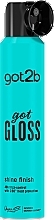 Nabłyszczający lakier do włosów - Got2b Got Gloss Shine Finish — Zdjęcie N1