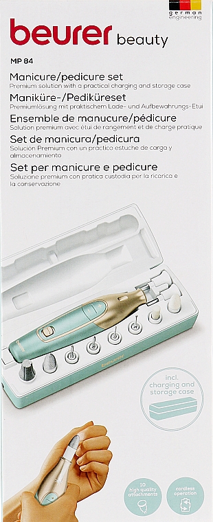 Zestaw do manicure i pedicure MP 84 - Beurer — Zdjęcie N9