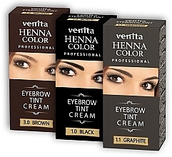 Henna do brwi - Venita Henna Color Eyebrow Tint Cream — Zdjęcie N3