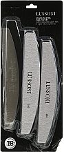PRZECENA! Zestaw jednorazowych pilników z etui - Lussoni Core Disposable Paper Files Set * — Zdjęcie N3