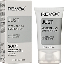Rozświetlający krem do twarzy z witaminą C - Revox Just Vitamin C 2% Suspension — Zdjęcie N2