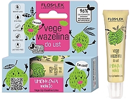 Kup PRZECENA! Wegańska wazelina do ust Limonkowa - Floslek Vege Lip Vaseline Mohito *