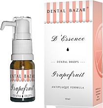 Skoncentrowane krople do czyszczenia zębów i pielęgnacji dziąseł Grejpfrut - Dental Bazar D'Essence Dental Drops Grapefruit — Zdjęcie N1