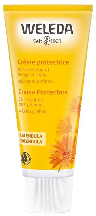 Krem ochronny dla dzieci z nagietkiem - Weleda Calendula Protective Baby Cream — Zdjęcie N1