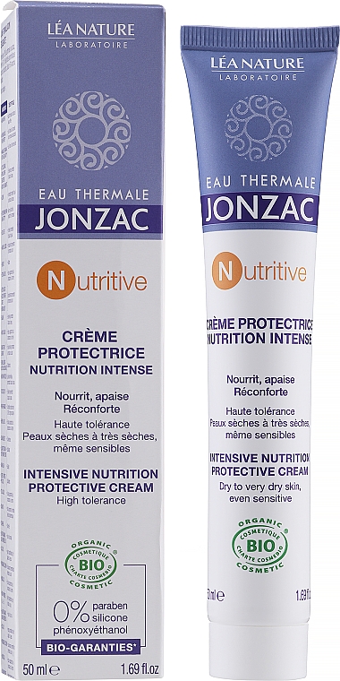 Intensywnie odżywczy krem do twarzy - Eau Thermale Jonzac Nutritive Intense Nourishing Cream Second Skin Effect — Zdjęcie N2