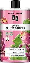 Kup Płyn do kąpieli Opuncja i amarantus - AA Super Fruits & Herbs Bath Foam