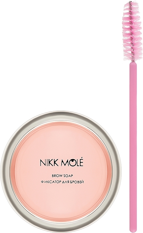 Mydełko do brwi Truskawka - Nikk Mole Brow Soap Strawberry — Zdjęcie N1