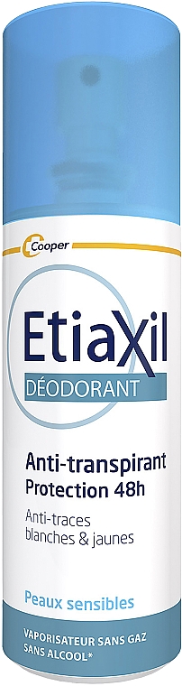 Antyperspirant-dezodorant w sprayu Ochrona 48 godzin - Etiaxil Anti-Perspirant Deodorant Protection 48H Spray