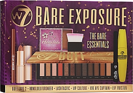Zestaw, 6 produktów - W7 Bare Exposure Gift Set — Zdjęcie N1