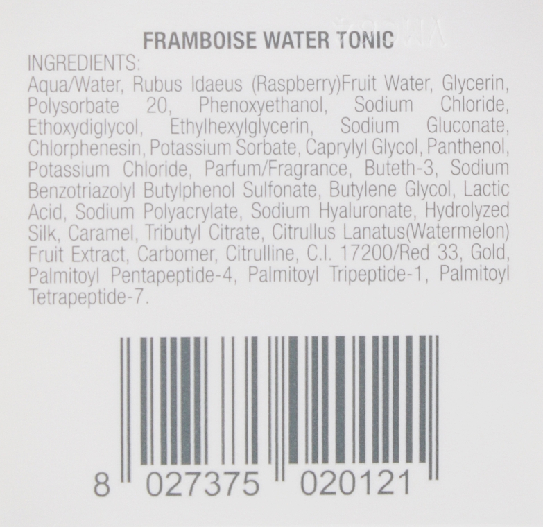 Malinowy tonik do twarzy - Orising Skin Care Framboise Water Tonic — Zdjęcie N3