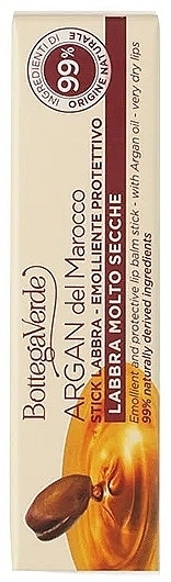 Balsam do ust z olejem arganowym - Bottega Verde Argan Lip Balm Stick — Zdjęcie N2