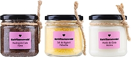 Kup Zestaw - KaWilamowski (b/scr/200ml + b/oil/200ml + bath salt/200ml)