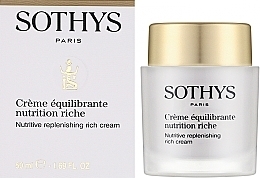 Krem odżywczy - Sothys Nutritive Replenishing Rich Cream — Zdjęcie N2