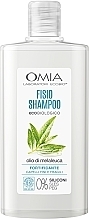 Szampon do włosów z olejkiem z drzewa herbacianego - Omia Laboratori Ecobio Melaleuca Shampoo — Zdjęcie N1