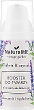 Booster do twarzy z azeloglicyną - NaturalME Vintage Garden Sage & Cistus Exfoliation & Smoothing Booster With Azeloglycine — Zdjęcie N1