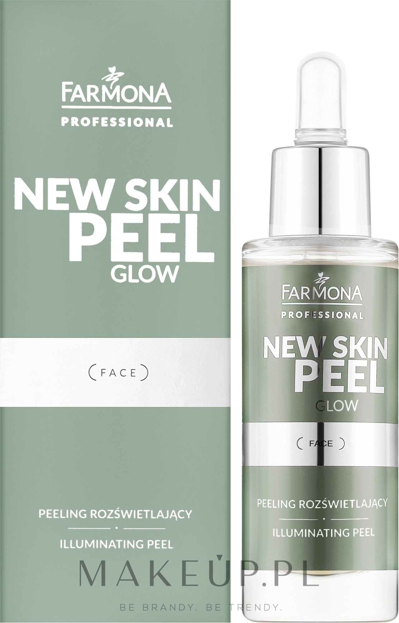 Rozświetlający peeling kwasowy do twarzy - Farmona Professional New Skin Peel Glow  — Zdjęcie 30 ml
