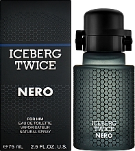 Iceberg Twice Nero For Him - Woda toaletowa — Zdjęcie N2