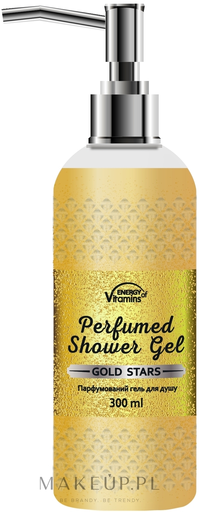Perfumowany żel pod prysznic - Energy of Vitamins Perfumed Shower Gel Gold Stars — Zdjęcie 300 ml
