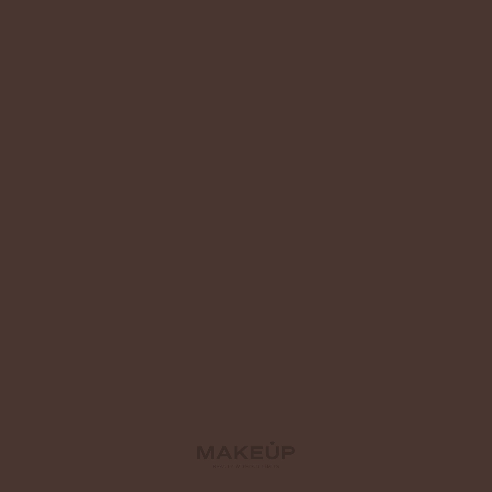 Kredka do brwi ze szczoteczką - Aden Cosmetics Luxury Powder Browliner — Zdjęcie Dark Brown