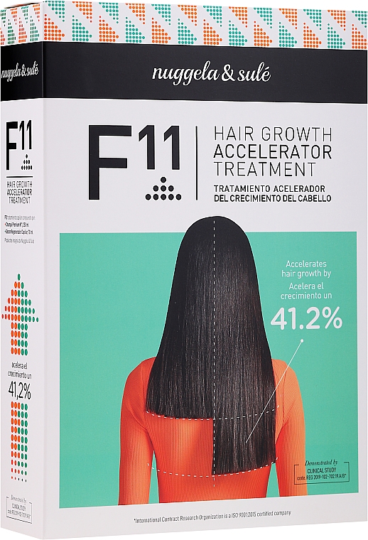 Zestaw - Nuggela & Sule F11 Hair Growth Accelerating Treatment (shm/250ml + ser/70ml) — Zdjęcie N1