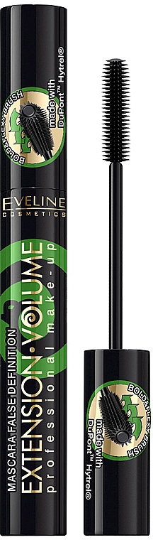 Tusz do rzęs, wydłużająco-podkręcający - Eveline Cosmetics Extension Volume