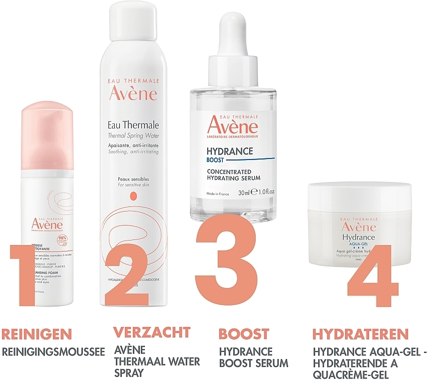 Skoncentrowane serum nawilżające do twarzy - Avene Hydrance Boost — Zdjęcie N5