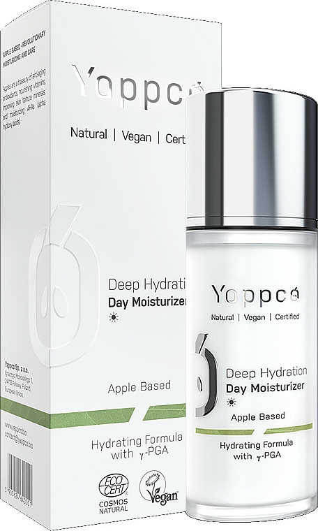 Głęboko nawilżający krem do twarzy na dzień - Yappco Deep Hydration Moisturizer Day Cream — Zdjęcie N1