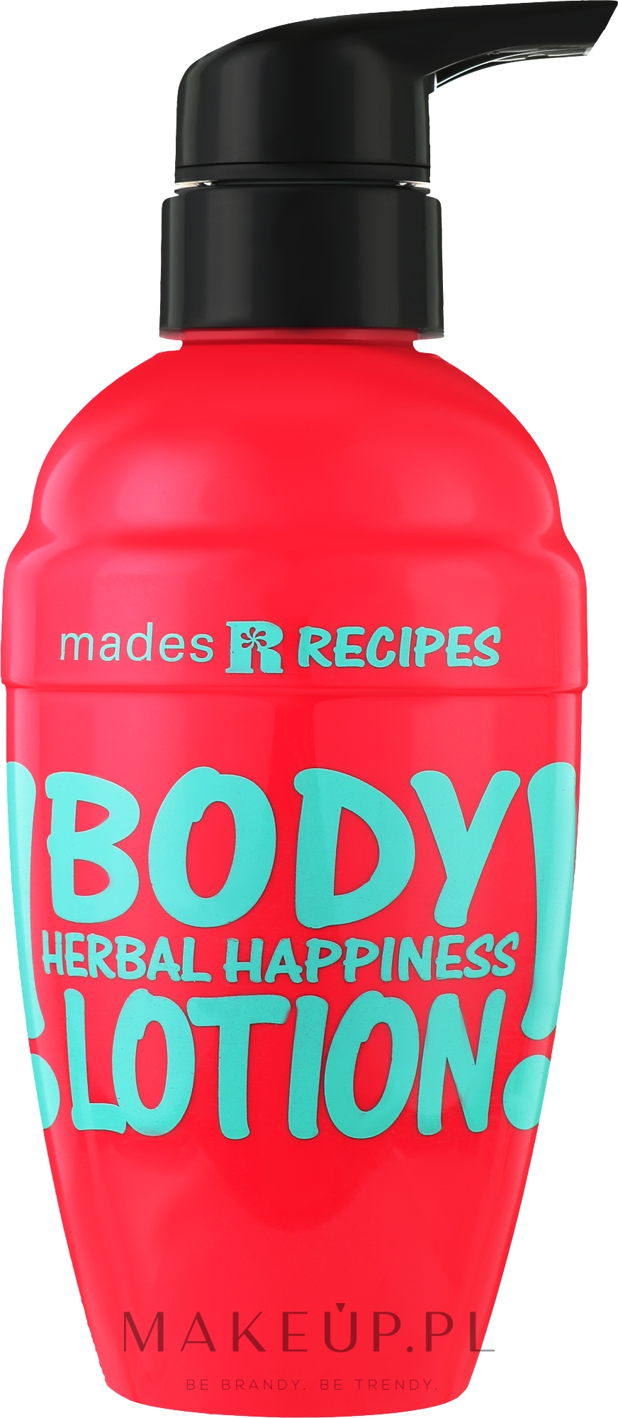 Balsam do ciała - Mades Cosmetics Recipes Herbal Happiness Body Lotion — Zdjęcie 350 ml