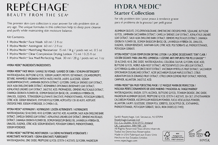Zestaw, 5 produktów - Repechage Hydra Medic Starter Collection — Zdjęcie N2