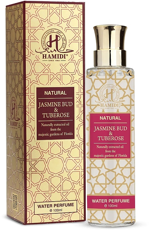 Hamidi Natural Jasmine Bud & Tuberose Water Perfume - Perfumy — Zdjęcie N2