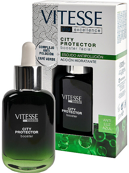 Serum do twarzy z ekstraktem z zielonej kawy - Vitesse City Protector Facial Booster — Zdjęcie N1