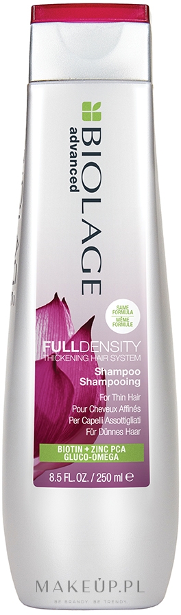 Zagęszczający szampon do włosów cienkich - Biolage Full Density Shampoo — Zdjęcie 250 ml