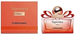 Salvatore Ferragamo Signorina Unica - Zestaw (edp/100ml + b/lot/50ml+edp/5ml) — Zdjęcie N1