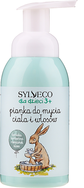 Pianka do mycia ciała i włosów dla dzieci - Sylveco — Zdjęcie N1