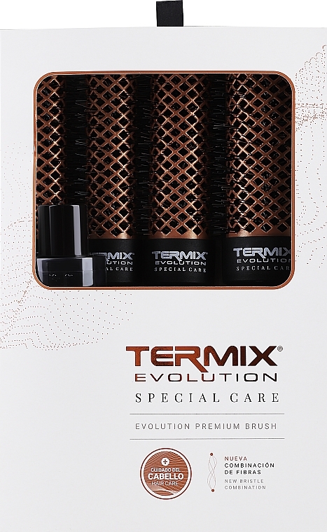 PRZECENA! Zestaw do specjalnej pielęgnacji - Termix Evolution Special Care Set (brush/4 pcs + oil/200 ml) * — Zdjęcie N1