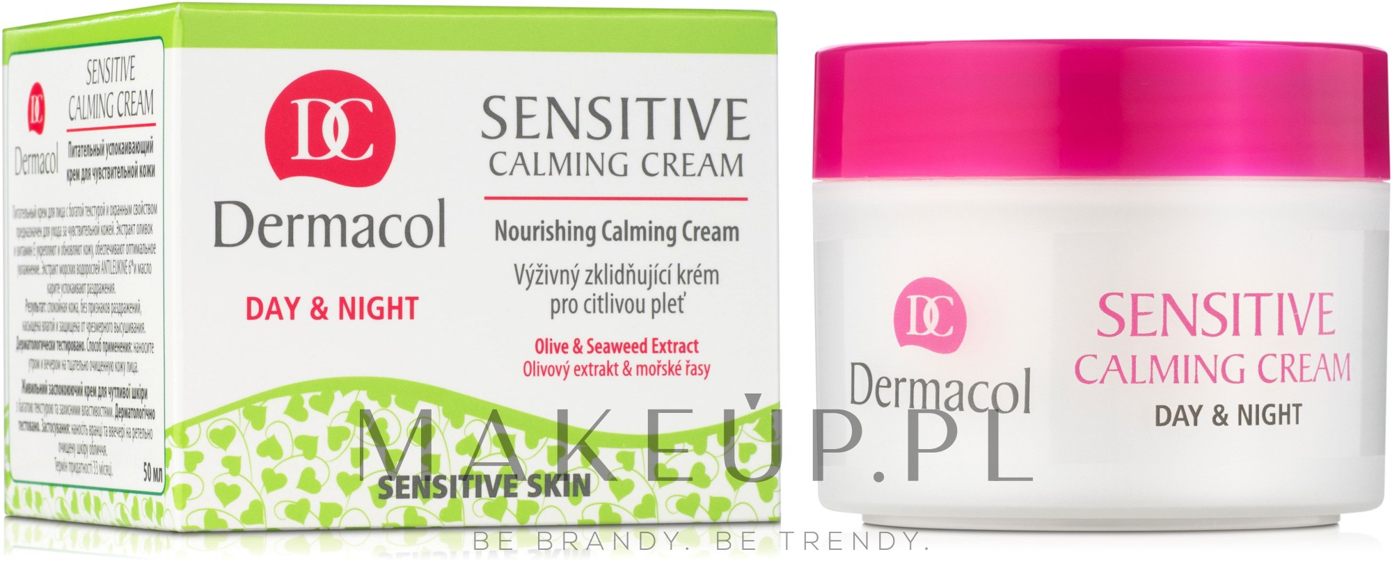 Odżywczy krem łagodzący do skóry wrażliwej - Dermacol Sensitive Calming Cream — Zdjęcie 50 ml
