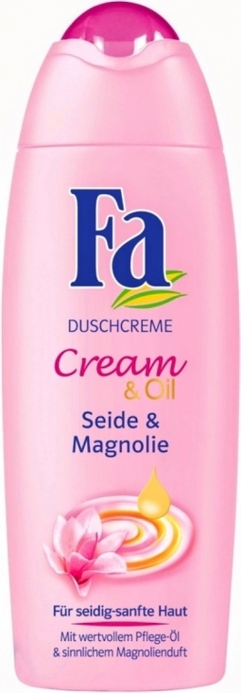 Kremowy żel pod prysznic Cream & Oil, Silk & Magnolia - Fa — Zdjęcie N1