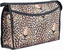 Kosmetyczka damska Leopard, 98512 - Top Choice — Zdjęcie N1