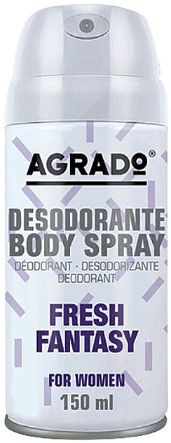 Dezodorant w sprayu Świeża fantazja - Agrado Fresh Fantasy Deodorant — Zdjęcie N1