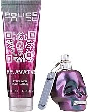 Police To Be My Avatar for Woman - Zestaw (edp/40ml + lotion/100ml) — Zdjęcie N2