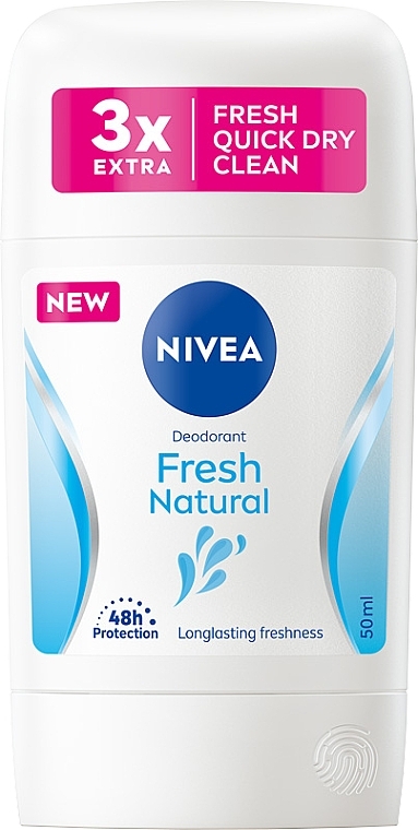Dezodorant w sztyfcie - Nivea Fresh Natural — Zdjęcie N1