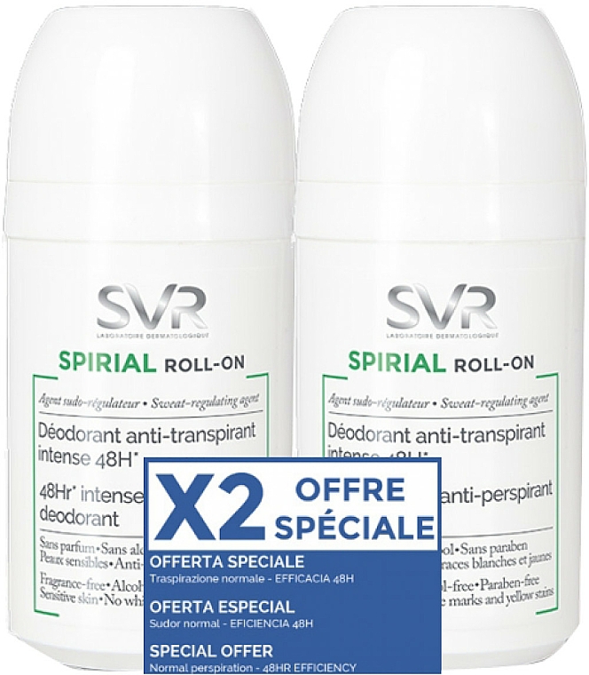 Zestaw - SVR Spirial (2 x deo 50 ml) — Zdjęcie N1