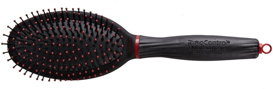 Szczotka do włosów - Olivia Garden Pro Control Paddle Brush Small — Zdjęcie N1