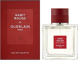 Guerlain Habit Rouge - Woda toaletowa — Zdjęcie N2