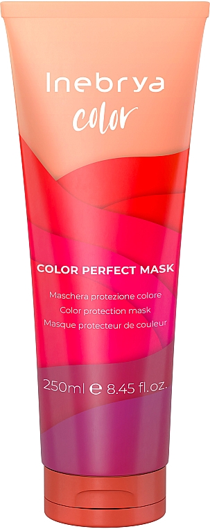 Maska chroniąca kolor włosów farbowanych - Inebrya Color Perfect Mask — Zdjęcie N1