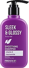 Szampon do włosów kręconych - Prosalon Sleek & Glossy Smoothing Shampoo — Zdjęcie N1