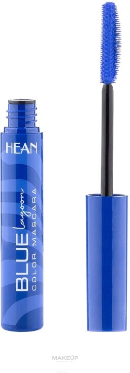 Kolorowy tusz do rzęs - Hean Color Mascara — Zdjęcie Blue Lagoon
